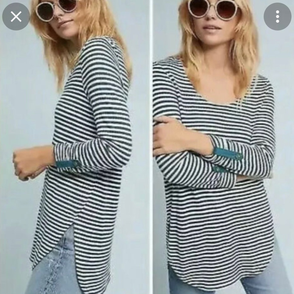 Anthropologie striped sweater